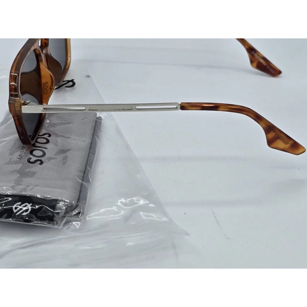 Sojos SJ2186 C4 SY Tortoise Shell Sunglasses 55[]20 150 -‎ Very Good Frame